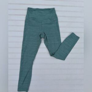 No Bull Light Green Textured Workout Leggings - XS NoBull